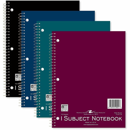 Roaring Spring Wide Ruled One Subject Spiral Notebook - Alternate-Image1