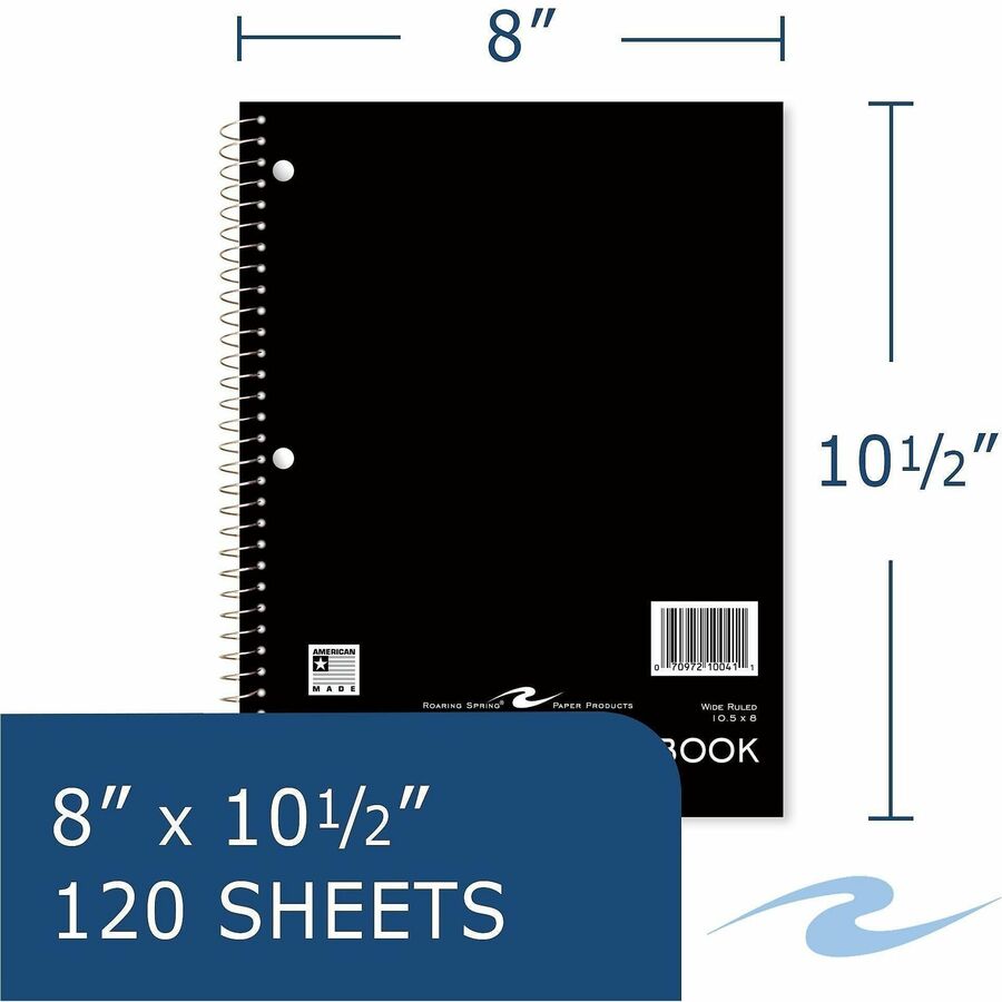 Roaring Spring Wirebound Notebook - Alternate-Image2