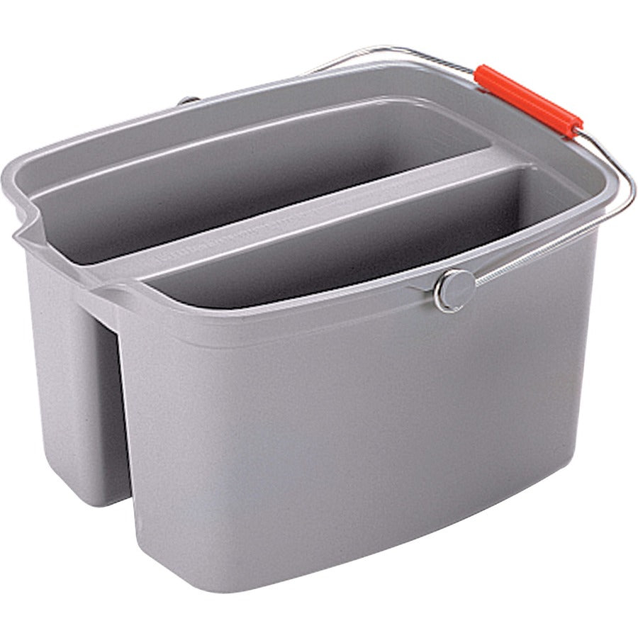 Rubbermaid Commercial 19 QT Double Pail - Left