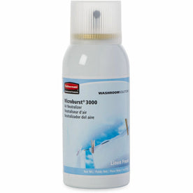 Rubbermaid Commercial 3000 Linen Fresh Air Spray - Aerosol - 2 fl oz - 12 / Carton - Fresheners