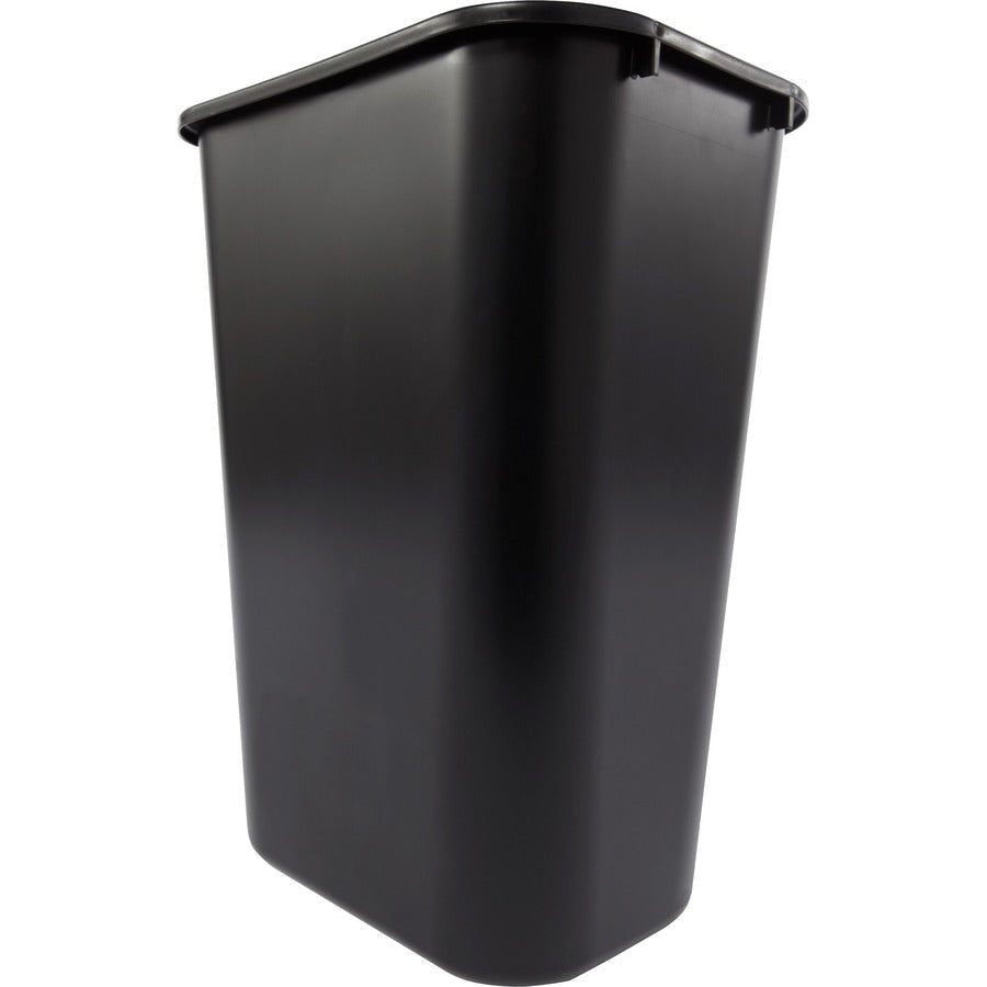 Rubbermaid Commercial 41 QT Large Deskside Wastebasket - Left