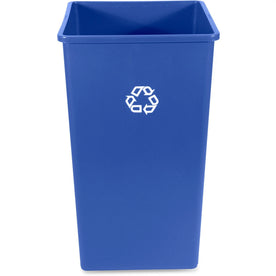 Rubbermaid Commercial 50-Gallon Recycling Container - Weather Resistant & Easy to Clean - Bins