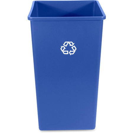 Rubbermaid Commercial 50-Gallon Square Recycling Container - 2000