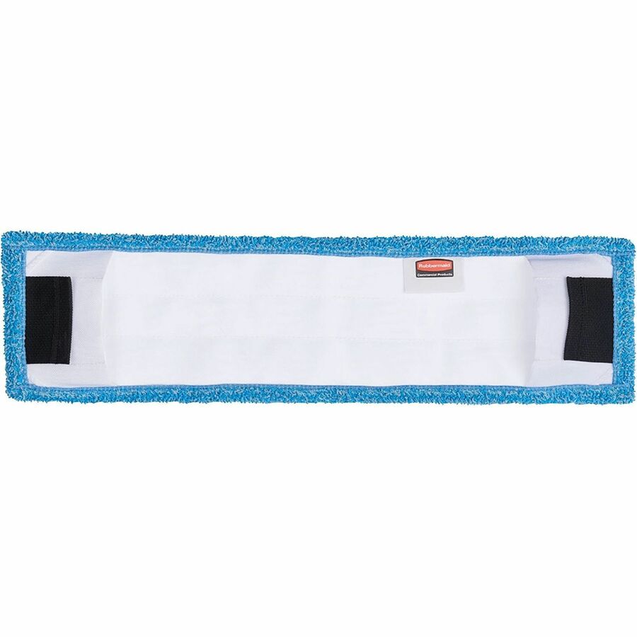 Rubbermaid Commercial Adaptable Flat Mop Microfiber Pad - Rear