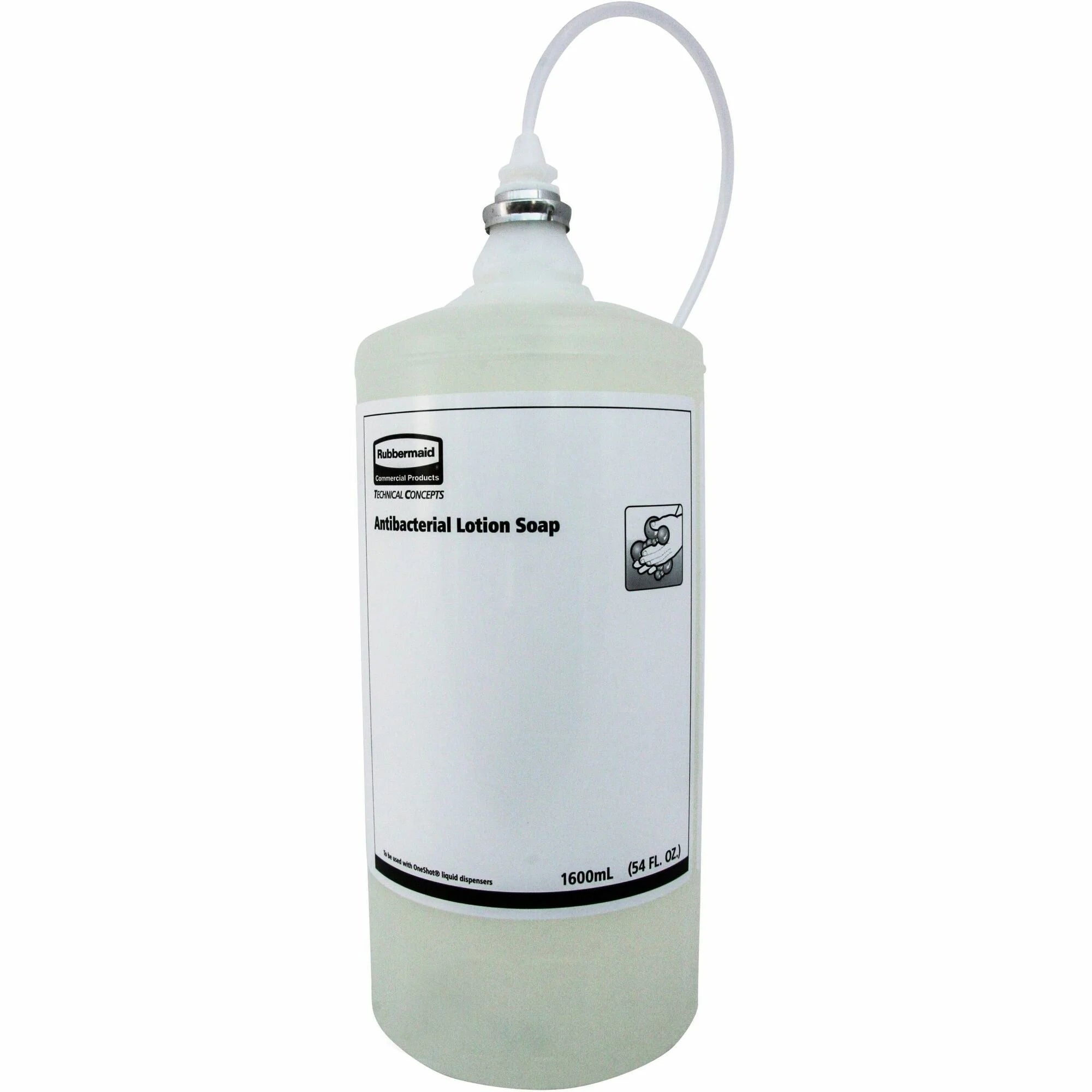 Rubbermaid Commercial Antibacterial Liquid Soap Dispenser - 27.05 fl oz - Skin Care Dispensers & Refills