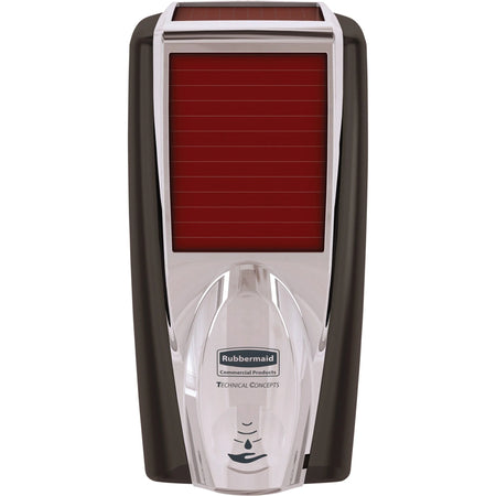Rubbermaid Commercial AutoFoam Dispenser - Touch-free 1.16qt - Black/Chrome - Skin Care Dispensers & Refills
