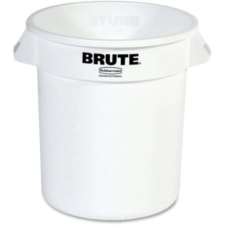 Rubbermaid Commercial Brute 10-Gallon Vented Containers - Durable Plastic 6-Pack - Waste & Lids