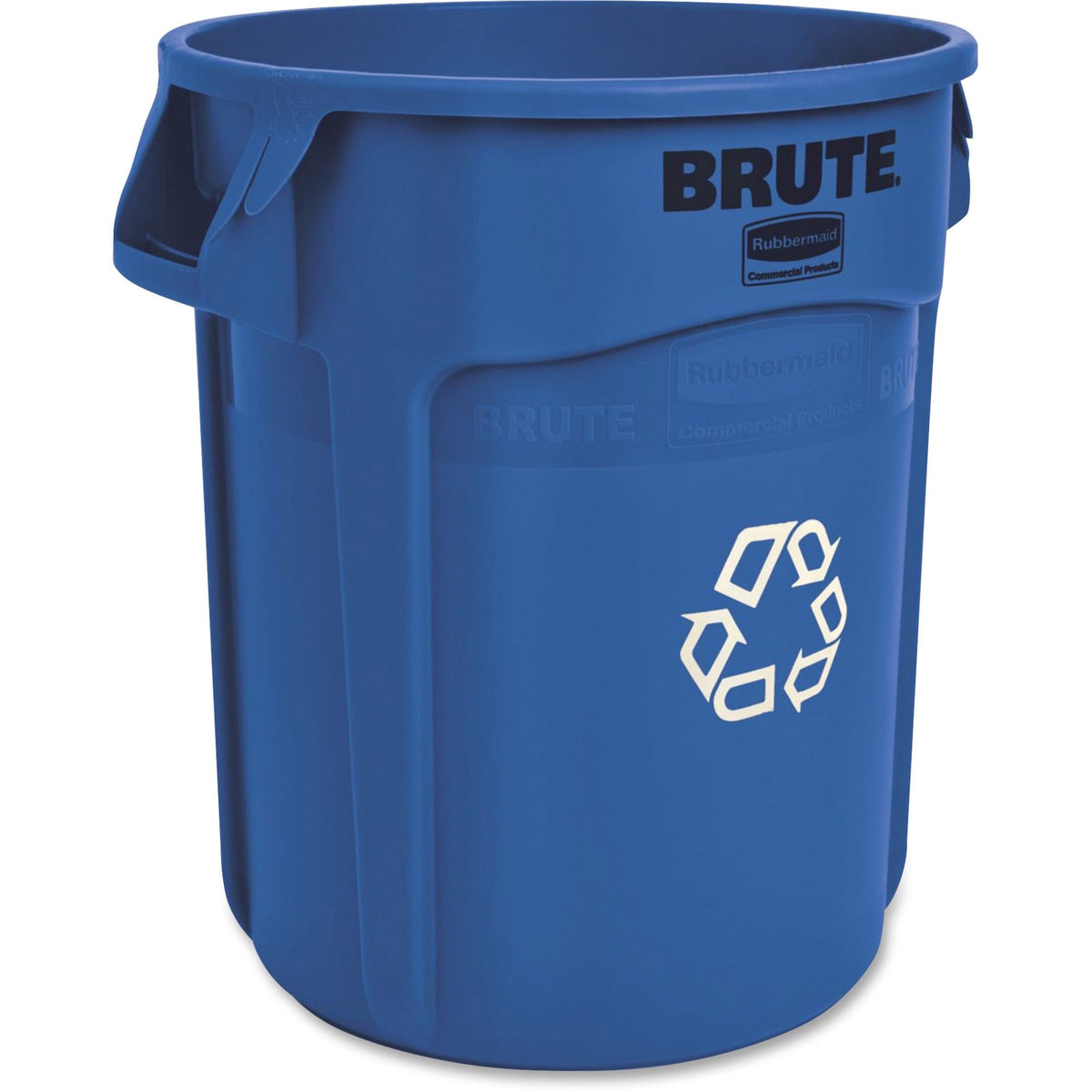 Rubbermaid Commercial Brute 20-Gallon Vented Recycling Container - 2000