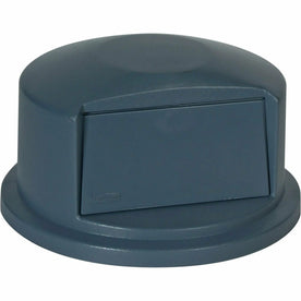 Rubbermaid Commercial Brute 32 Gallon Dome-shaped Lids - Dome - Plastic - 1 Each - Gray - Waste Containers &