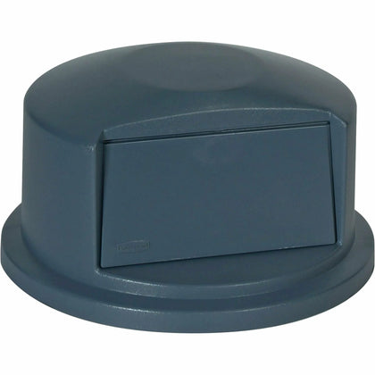Rubbermaid Commercial Brute 32 Gallon Dome-shaped Lids - Dome - Plastic - 1 Each - Gray - Waste Containers &