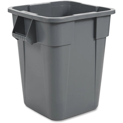 Rubbermaid Commercial Brute 40 gal Square Container - Easy to Clean Gray Bin - Waste Containers & Lids