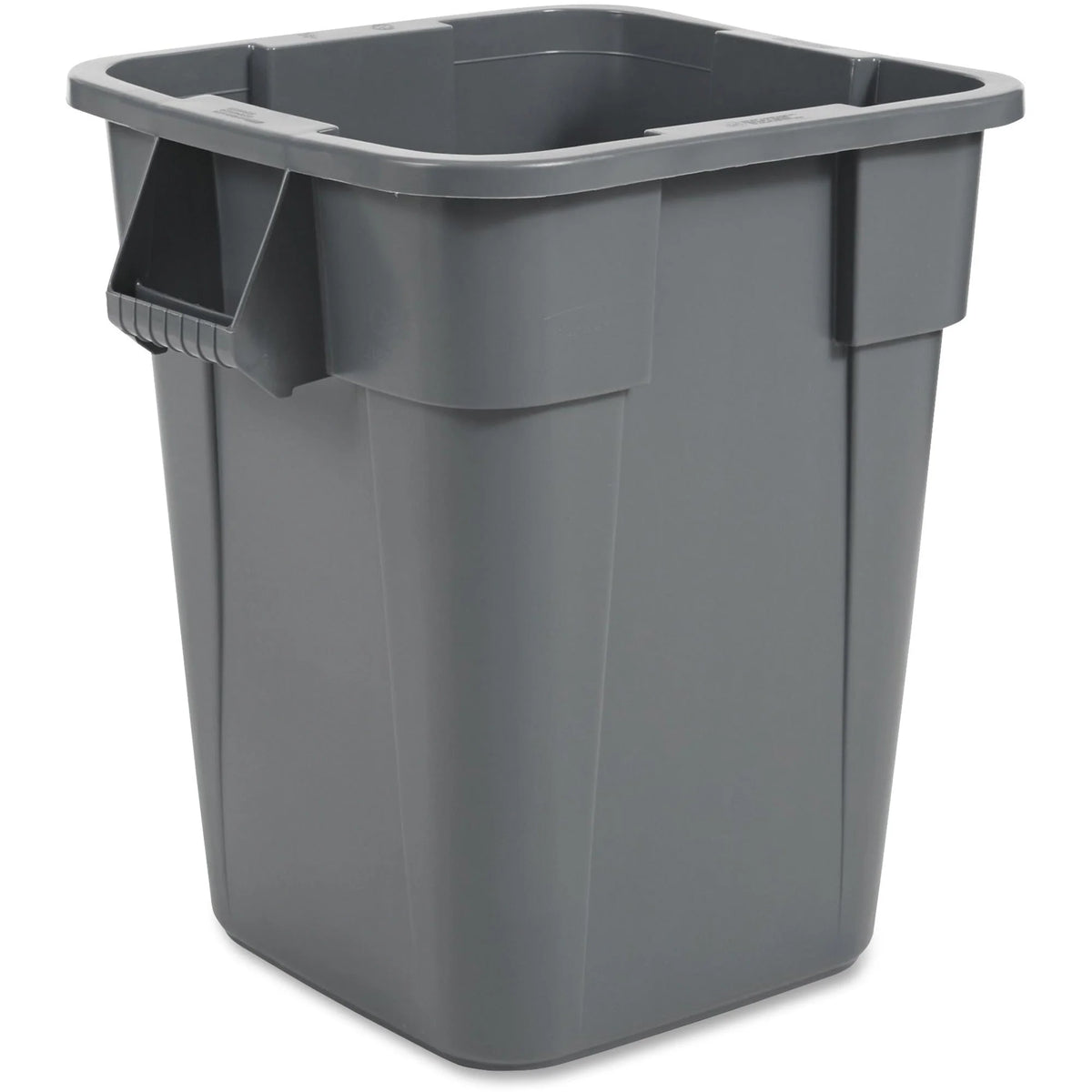 Rubbermaid Commercial Brute 40 gal Square Container - Easy to Clean Gray Bin - Waste Containers & Lids