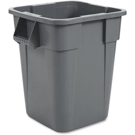 Rubbermaid Commercial Brute 40 gal Square Container - Easy to Clean Gray Bin - Waste Containers & Lids
