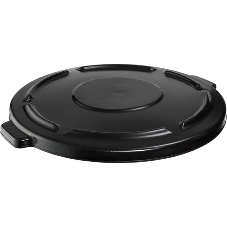 Rubbermaid Commercial Brute 44-Gallon Container Lid - Black (4/Carton) - Waste Containers & Lids