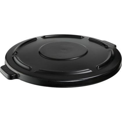 Rubbermaid Commercial Brute 44-Gallon Container Lid - Black Plastic - Waste Containers & Lids