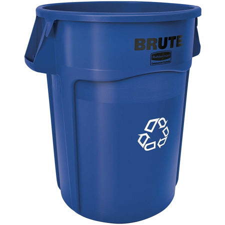 Rubbermaid Commercial Brute 44-Gallon Vented Recycling Container - 2000