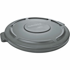 Rubbermaid Commercial Brute 55-Gallon Lid: Round Plastic Container Cover - Waste Containers & Lids