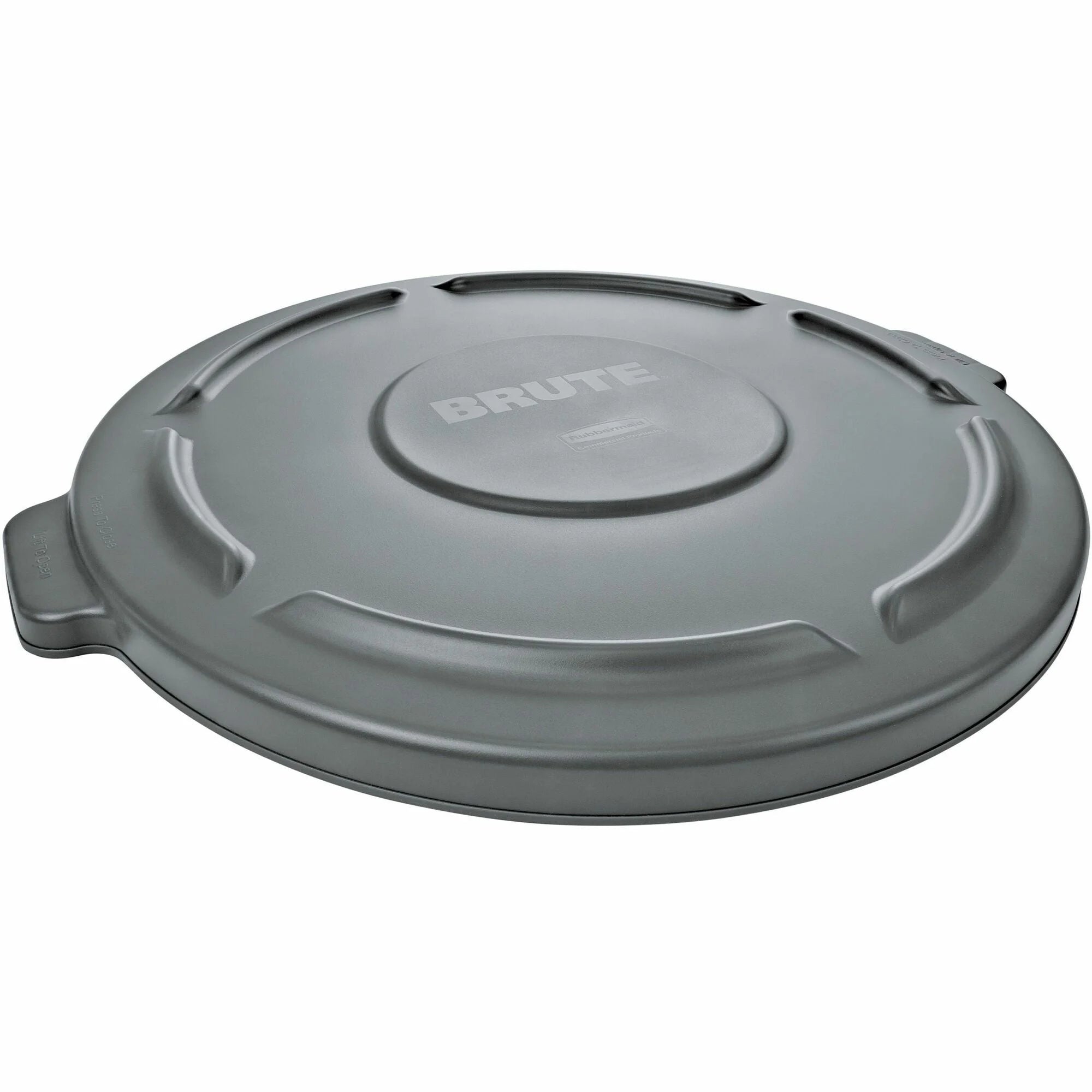 Rubbermaid Commercial Brute 55-Gallon Lid: Round Plastic Container Cover - Waste Containers & Lids