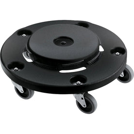 Rubbermaid Commercial Brute Easy Twist Round Dollies - 350 lb Capacity - 5 Casters - Structural Foam - Hand Trucks &