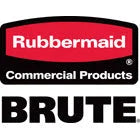Rubbermaid Commercial Brute Easy Twist Round Dolly - 350 lb Capacity - 5 Casters - Structural Foam - x 18.3’’ Width