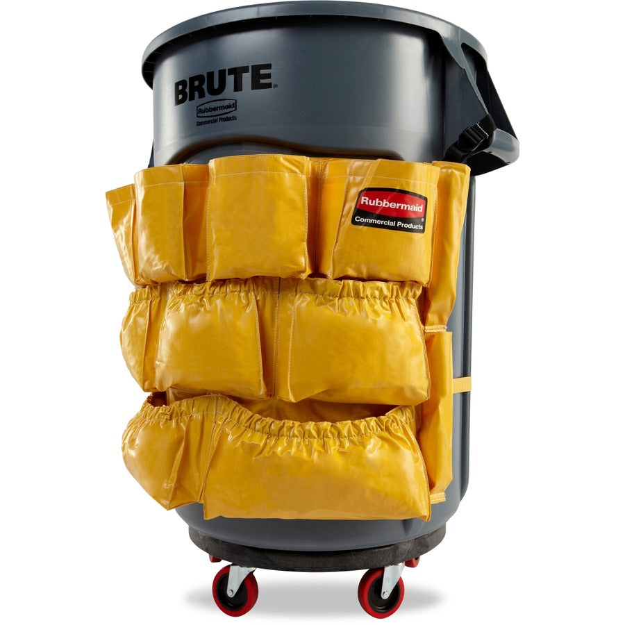 Rubbermaid Commercial Brute Utility Container Caddy Bag - Left