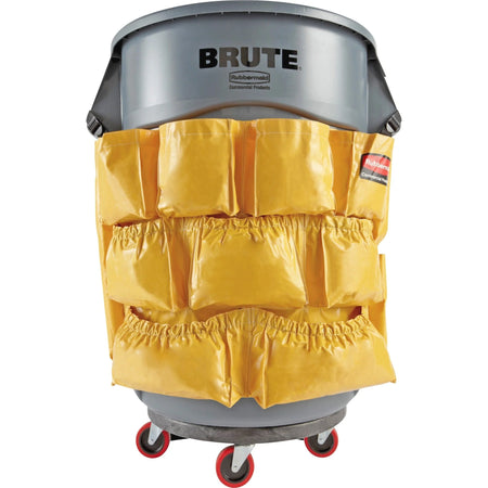 Rubbermaid Commercial Brute Utility Container Caddy Bag - Organize with Ease - Cleaning/Utility Carts