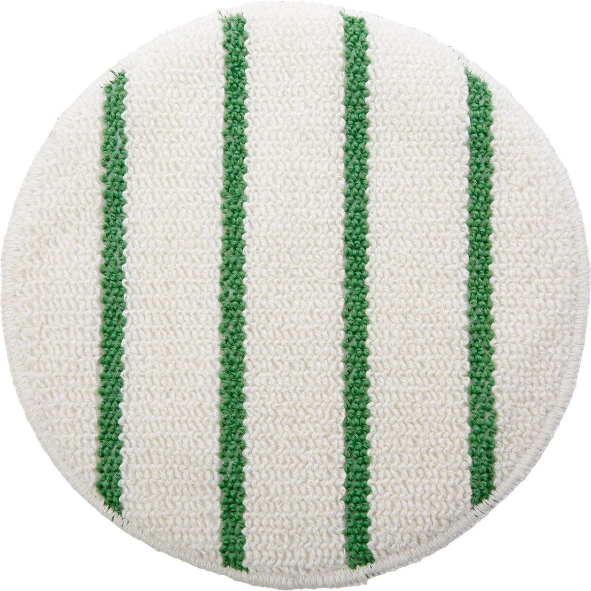 Rubbermaid Commercial Carpet Bonnet - Scrubber Strip - White/Green - Floor Machines & Accessories