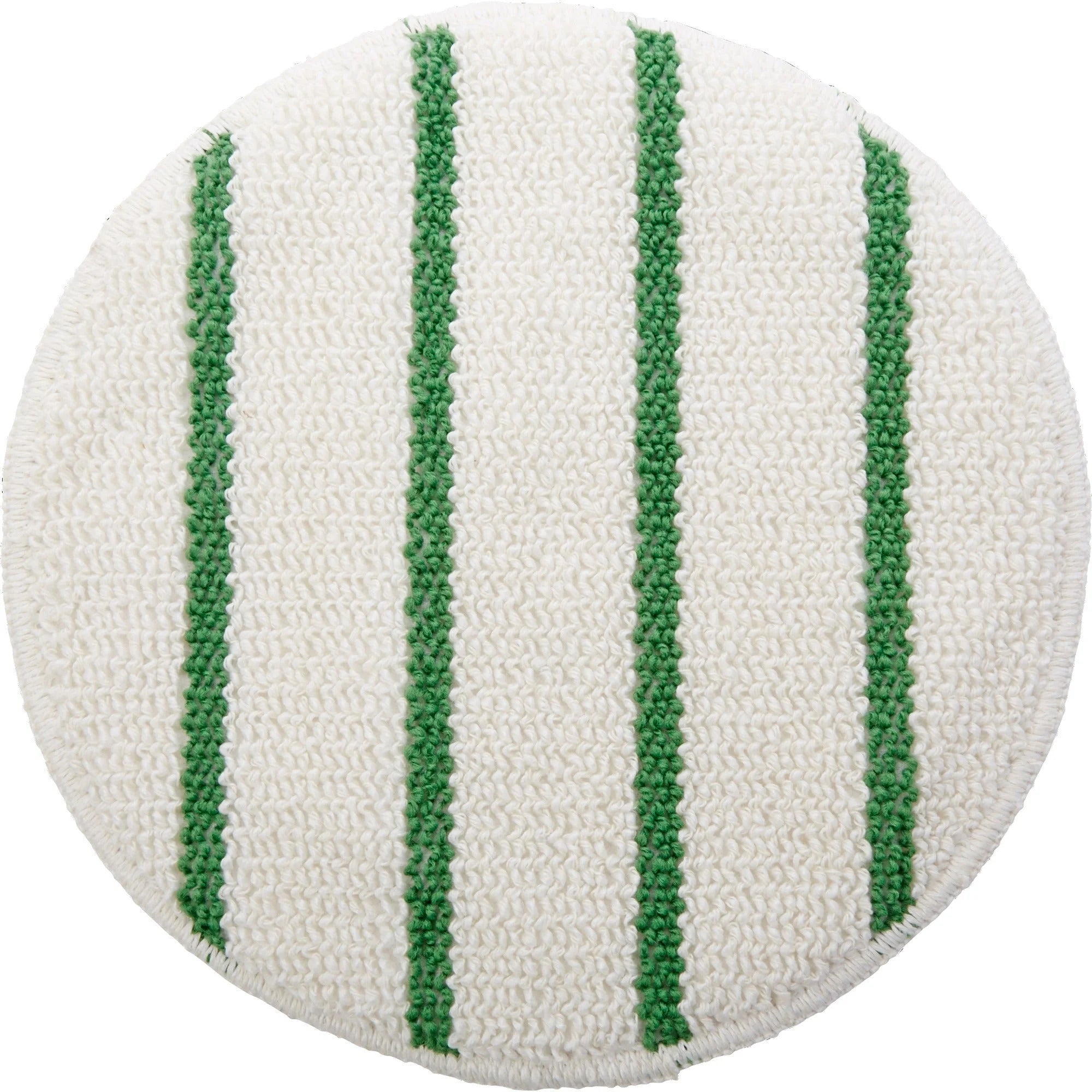 Rubbermaid Commercial Carpet Bonnet - Scrubber Strip - White/Green - Floor Machines & Accessories