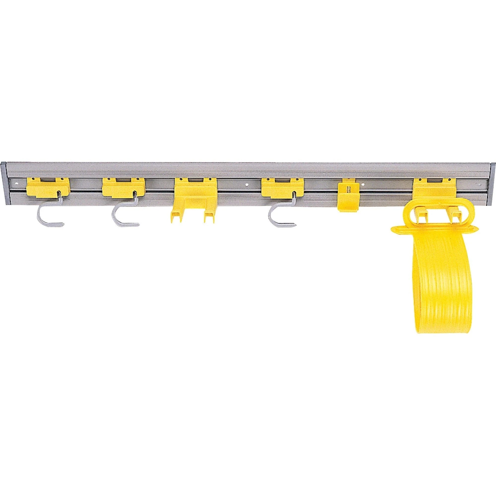 Rubbermaid Commercial Closet Organizer: Tool Holder - 34’’ Length - Gray - Cleaning Organizers