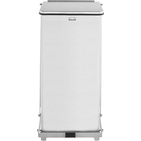 Rubbermaid Commercial Defenders Square 13G Step Can - Front