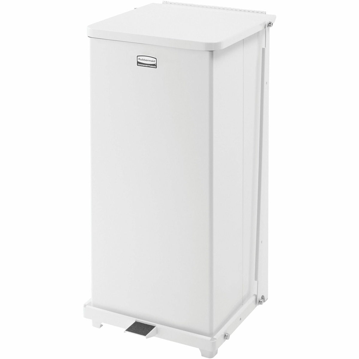 Rubbermaid Commercial Defenders Steel Step Cans - 2000