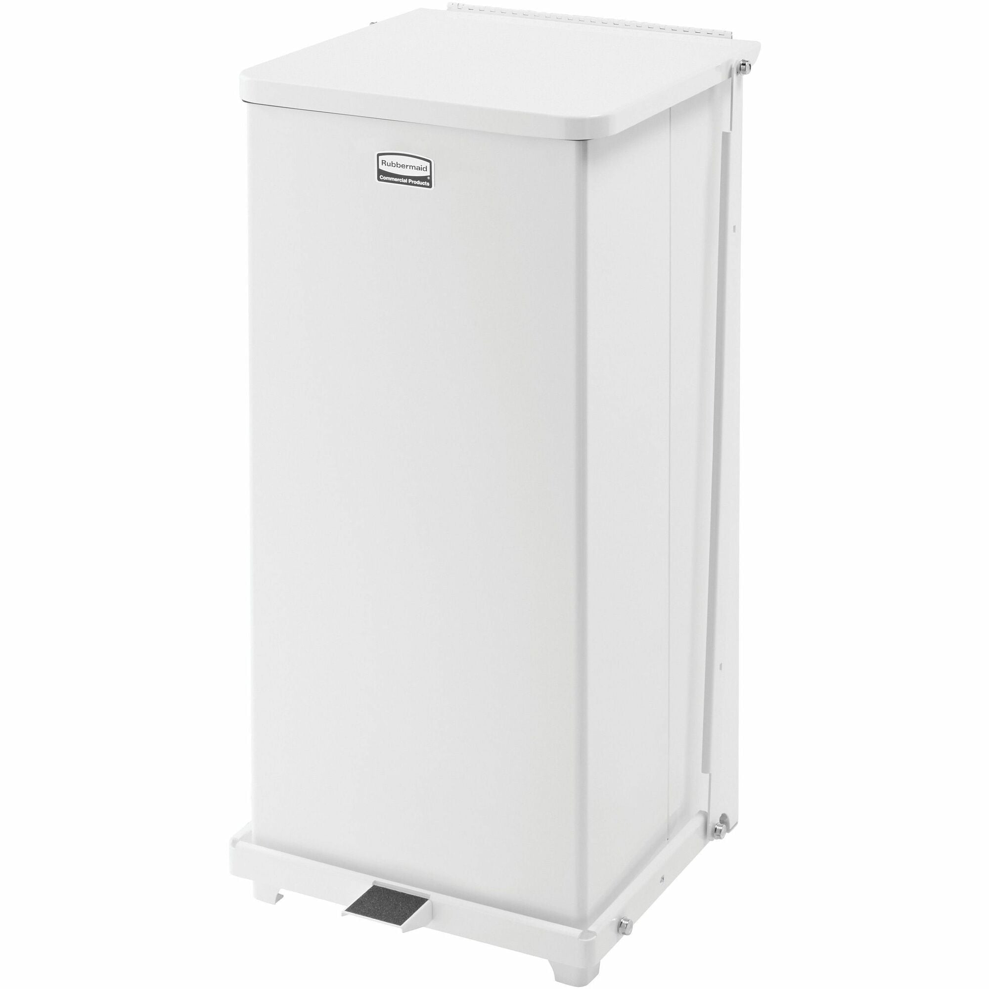 Rubbermaid Commercial Defenders Steel Step Cans - 2000