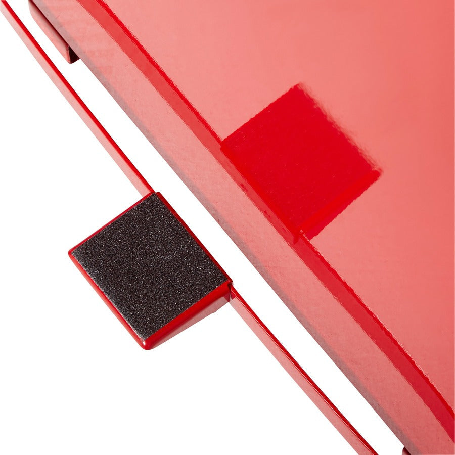 Rubbermaid Commercial Defenders Steel Step Cans - Bottom