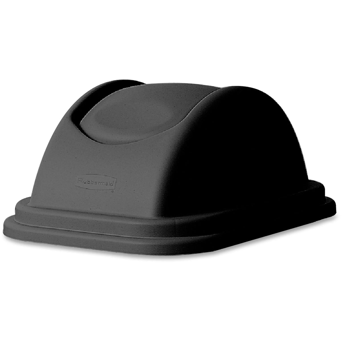 Rubbermaid Commercial Dome Lid for Large Wastebasket - Black - Waste Containers & Lids