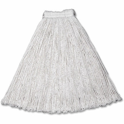 Rubbermaid Commercial Economy Cotton Mop - 12 Mops/Carton - Mops & Refills
