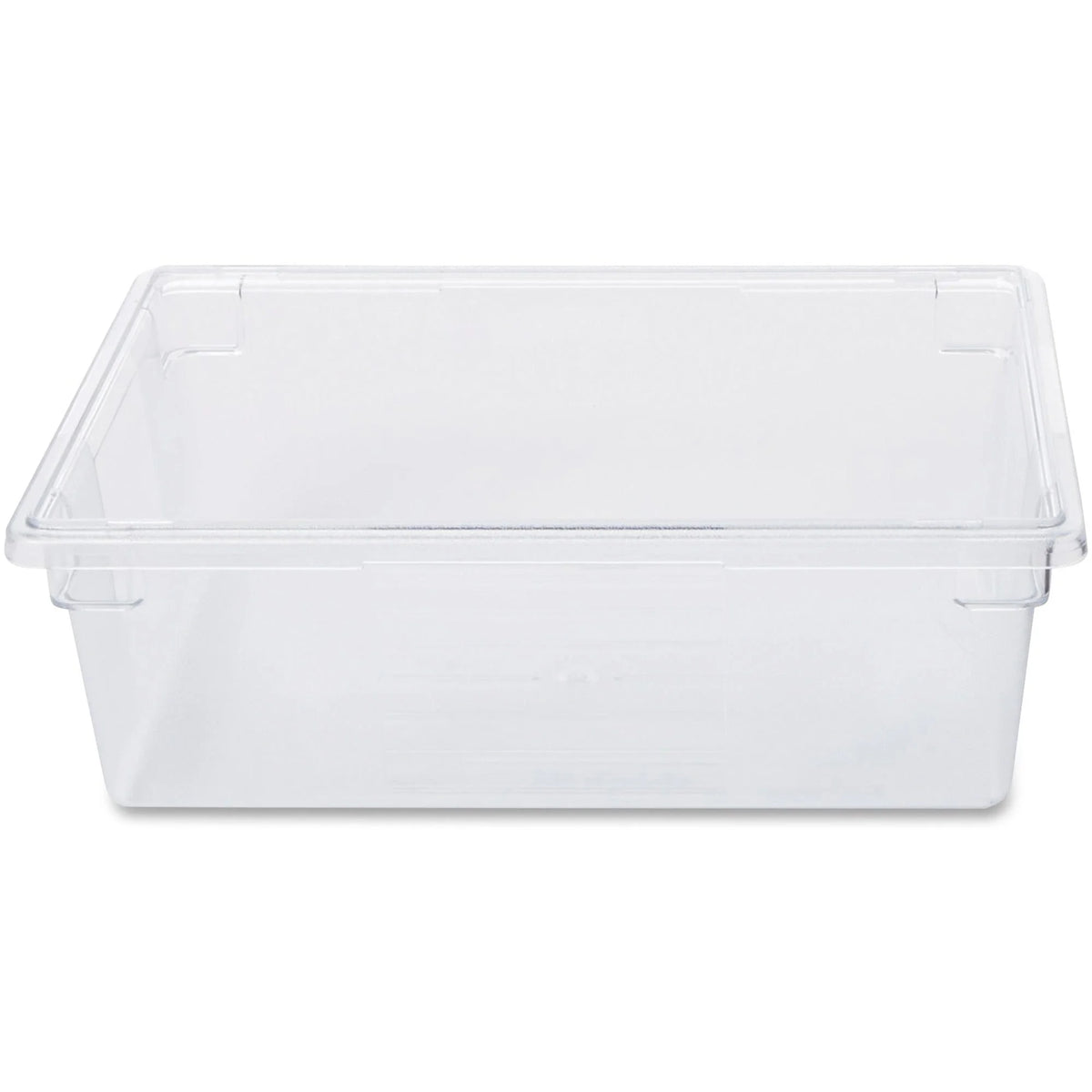 Rubbermaid Commercial Food/Tote Box - 12.5-Gallon - Clear Plastic - Dishwasher Safe - Food Storage
