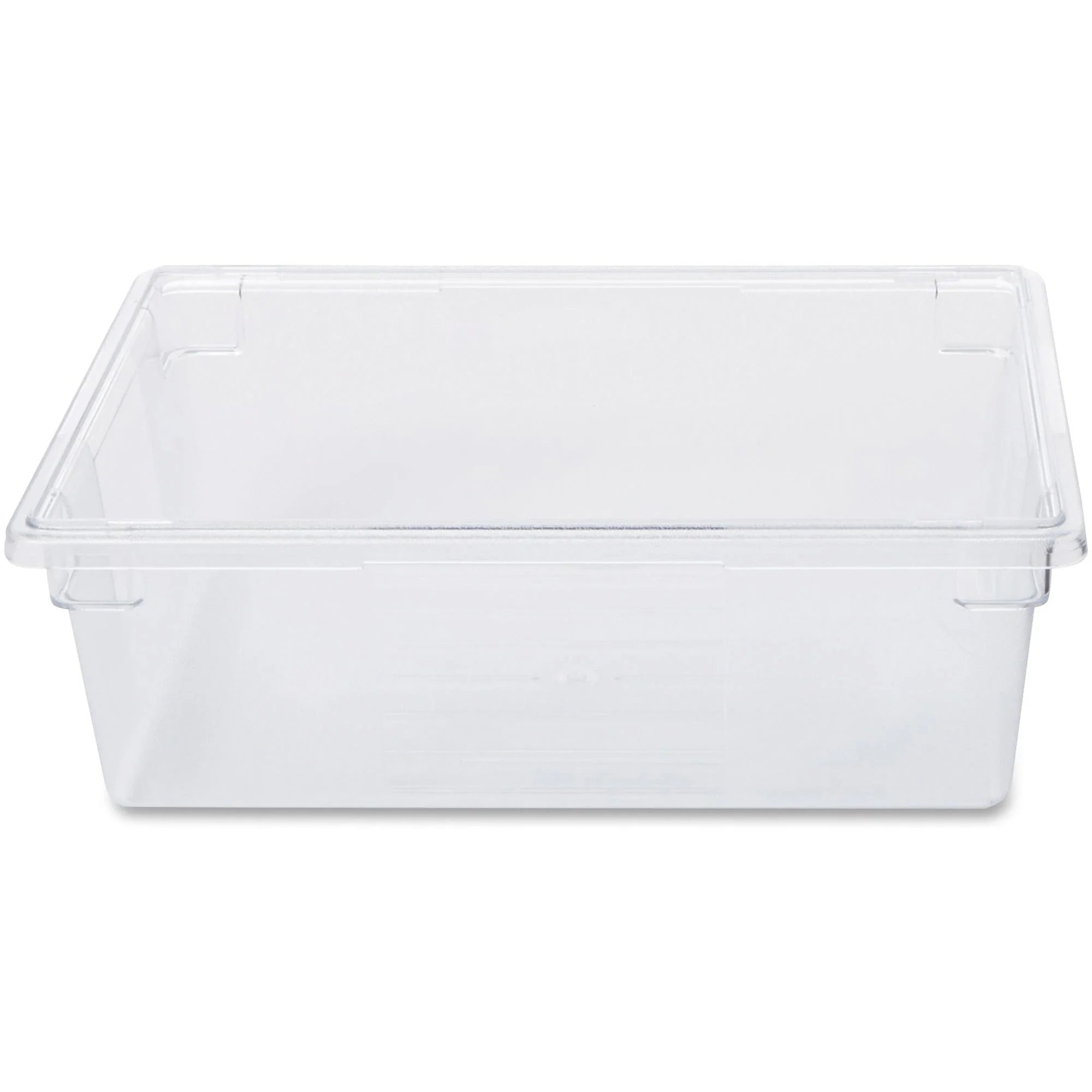 Rubbermaid Commercial Food/Tote Box - 12.5-Gallon - Clear Plastic - Dishwasher Safe - Food Storage