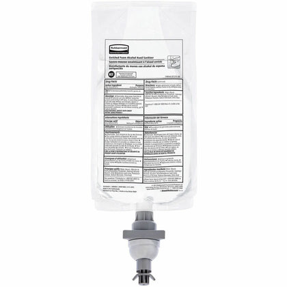 Rubbermaid Commercial Hand Sanitizer Foam Refill - Fragrance-free Hygienic - 1.16 Quart - Skin Care Dispensers & Refills