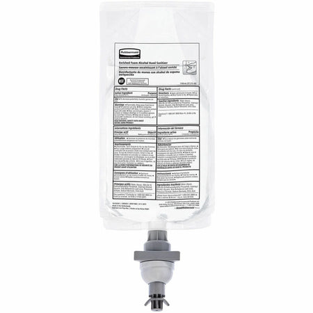 Rubbermaid Commercial Hand Sanitizer Foam Refill - Fragrance-free Hygienic - 1.16 Quart - Skin Care Dispensers & Refills