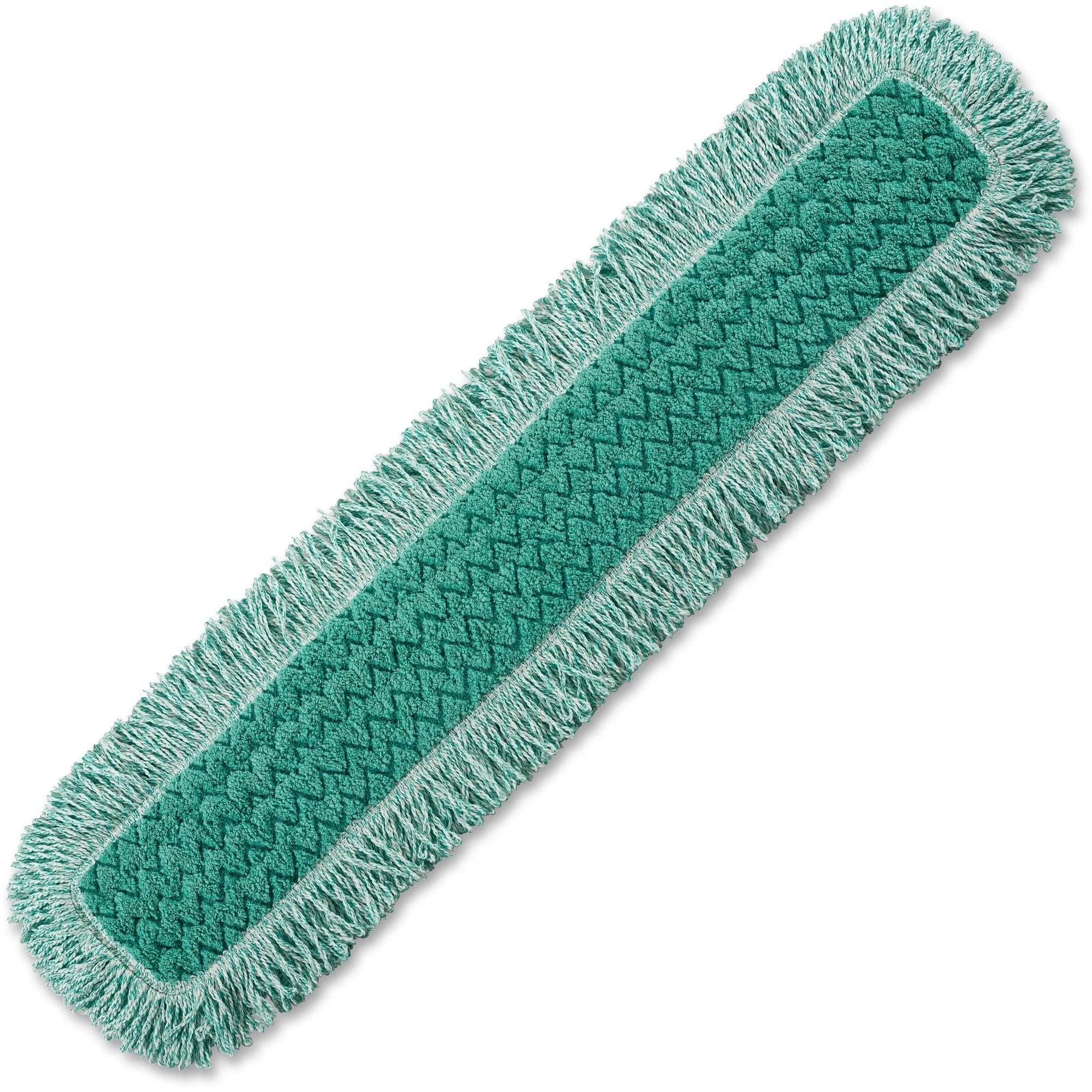 Rubbermaid Commercial HYGEN 36’’ Fringed Dust Mop Pad - MicroFiber - 1 Each - Mops & Refills
