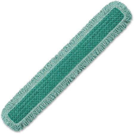 Rubbermaid Commercial HYGEN 48’’ Fringed Dust Mop Pad - MicroFiber Quality - Mops & Refills