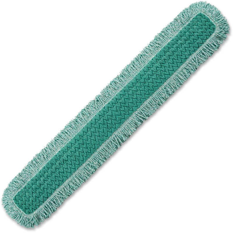 Rubbermaid Commercial HYGEN 48’’ Fringed Dust Mop Pad - MicroFiber Quality - Mops & Refills