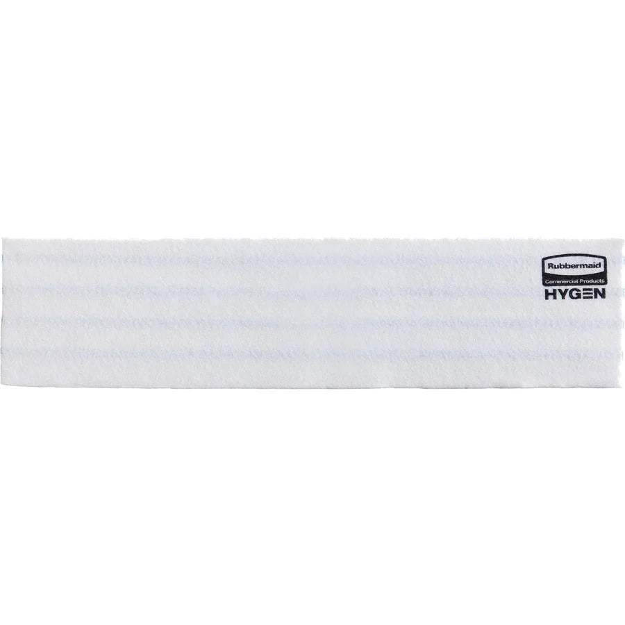 Rubbermaid Commercial HYGEN Disposable Microfiber Pads - 19’’ Width x 4.8’’ Depth - Polyester - 50.0 Per Pack - 3