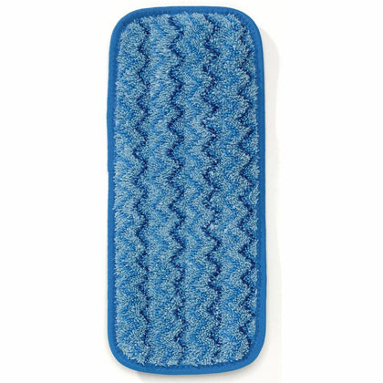 Rubbermaid Commercial Hygen Microfiber Wet Mop - Durable 11’’ Head - Blue - Mops & Refills