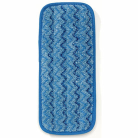 Rubbermaid Commercial Hygen Microfiber Wet Mop - Durable 11’’ Width Head Case of 6 - Mops & Refills