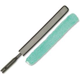 Rubbermaid Commercial HYGEN Quick-Connect Flexible Dusting Wand - 28.8’’ Overall Length - 1 Each - Black - Dusters