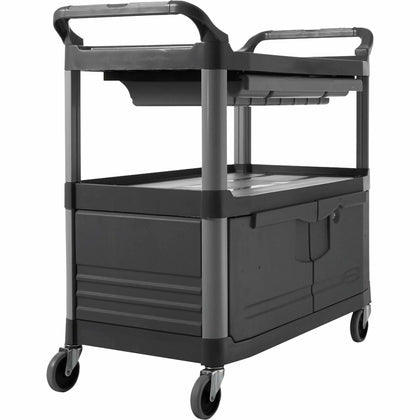 Rubbermaid Commercial Instrument Cart - 3 Shelf 300 lb Capacity - Carts