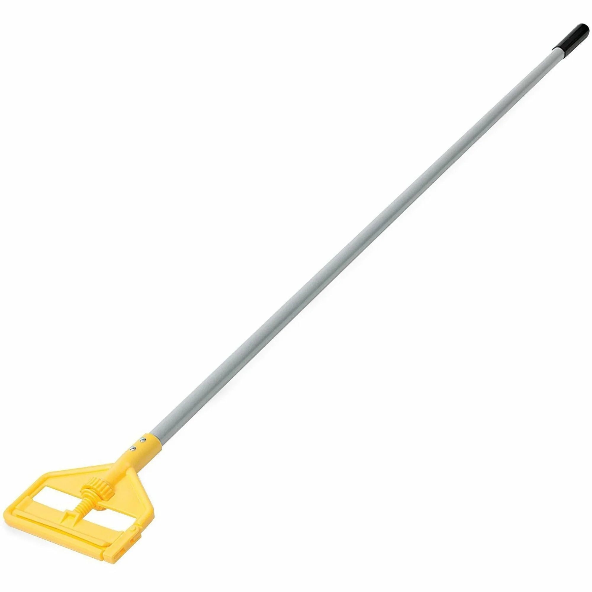 Rubbermaid Commercial Invader Wet Mop Handle - 60’’ Length - Gray & Yellow - Poles Handles