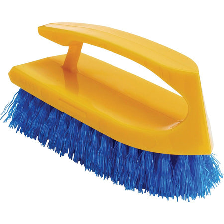 Rubbermaid Commercial Iron Handle Scrub Brush - Right