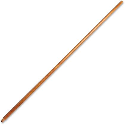 Rubbermaid Commercial Lacquered Wood Broom Handle - 60’’ Length - 1.30’’ Diameter - Natural - 1 Each - Brooms & Sweepers